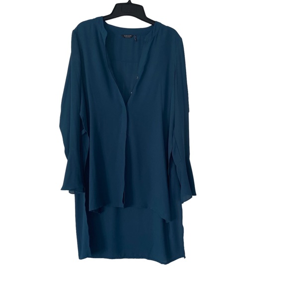 Guess by Marciano Tops - Marciano Teal Classic Tunic Shirt - Size M